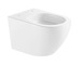 kielle Oudee - Závěsné WC, Vortex Rimless+, bílá 30102010