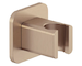 Kludi A-Qa - Držák sprchy, kartáčovaný bronz 65558N1-00