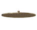 Kludi A-Qa - Hlavová sprcha, průměr 40 cm, kartáčovaný bronz 64340N1-00