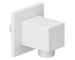 Kludi A-Qa - Nástěnné kolínko, matná bílá 6554953-00