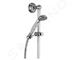 Kludi Adlon - Set sprchové hlavice, 1 proud, tyče a hadice, chrom 2710305