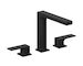 Kludi Decus - Umyvadlová baterie s výpustí Push-Open, 3-otvorová instalace, matná černá 543933975