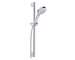 Kludi Dive - Set sprchové hlavice, tyče a hadice, 3 proudy, chrom 6863005-00