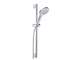Kludi Dive - Set sprchové hlavice, tyče a hadice, 3 proudy, chrom 6963005-00