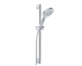 Kludi Dive - Set sprchové hlavice, tyče a hadice, 3 proudy, chrom 6963005-00