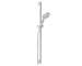 Kludi Dive - Set sprchové hlavice, tyče a hadice, 3 proudy, chrom 6993005-00