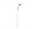 Kludi Freshline - Set sprchové hlavice 120, 1 proud, tyče a hadice, bílá 6784091-00