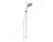 Kludi Freshline - Set sprchové hlavice 140, 3 proudy, tyče a hadice, bílá 6794091-00