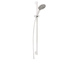 Kludi Freshline - Set sprchové hlavice 140, 3 proudy, tyče a hadice, bílá 6794091-00
