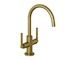 Kludi Nova Fonte - Umyvadlová baterie s výpustí, kartáčované zlato 20118N015