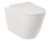 Kludi Resa R - Závěsné WC, Rimless, Spiralflush, lesklá bílá 23WCW0243
