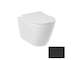 Kludi Resa R - Závěsné WC, Rimless, Spiralflush, matná černá 23WCW0239