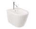 Kludi Resa R - Závěsný bidet, otvor pro baterii, lesklá bílá 23BIW0143