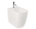 Kludi Resa S - Stojící bidet, otvor pro baterii, lesklá bílá 27BIB0143