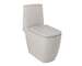 Kludi Resa S - WC kombi mísa, spodní odpad, Rimless, Spiralflush, matná písečně šedá 27WCB02O2