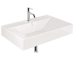 Kludi Resa - Umyvadlo 81x51 cm, s přepadem, s otvorem pro baterii, lesklá bílá 59WW8143